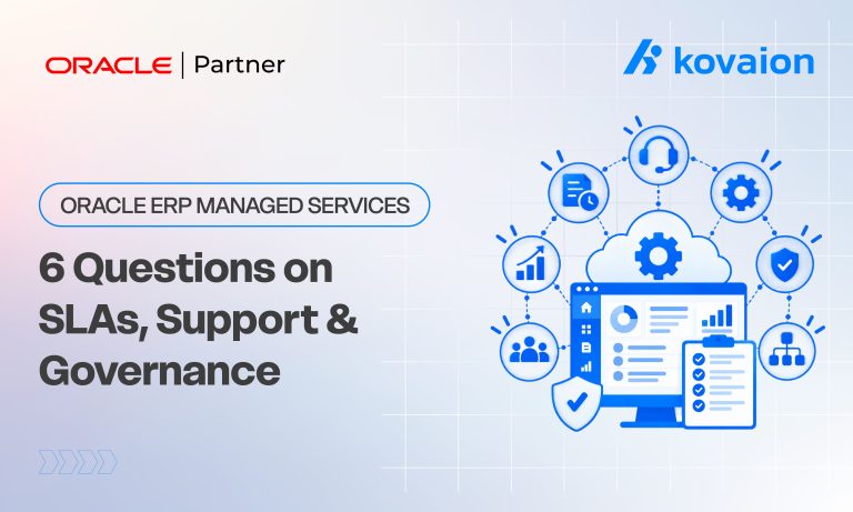 Oracle ERP Managed Services 6 Questions to Ask About SLAs, Support Coverage and Service Governance