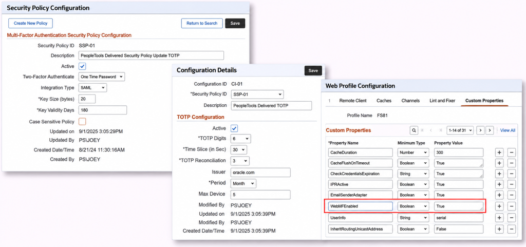 PeopleTools 8.63 Strengthening Security with TOTP-Based 2FA