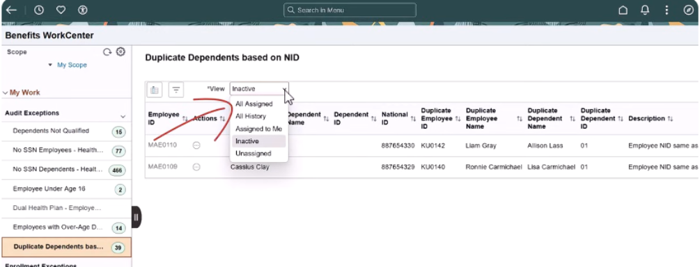 Work Management Framework in PeopleSoft HCM PUM 54